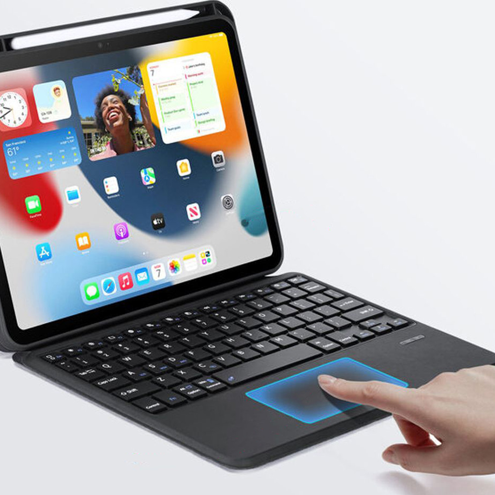 Etui z klawiaturą Bluetooth Dux Ducis (DK Series) do iPad 10 gen. 2022, czarne